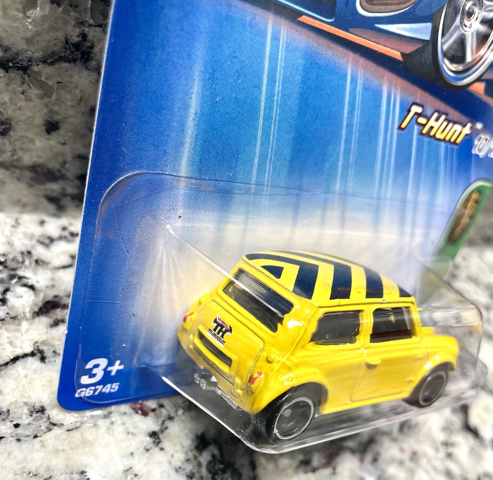 2005 Hot Wheels “Variation” Treasure Hunt Morris Cooper No Chrome On Wheel Wells