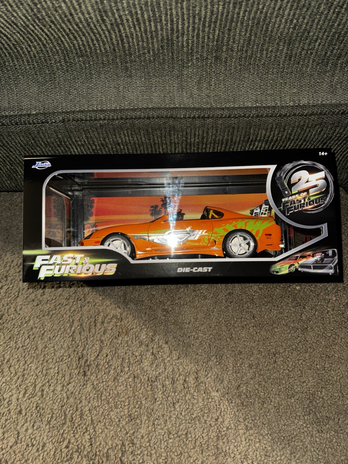 JADA 1:18 FAST & FURIOUS 25th Anniversary 3 Unit Lot Supra Grand National Lancer