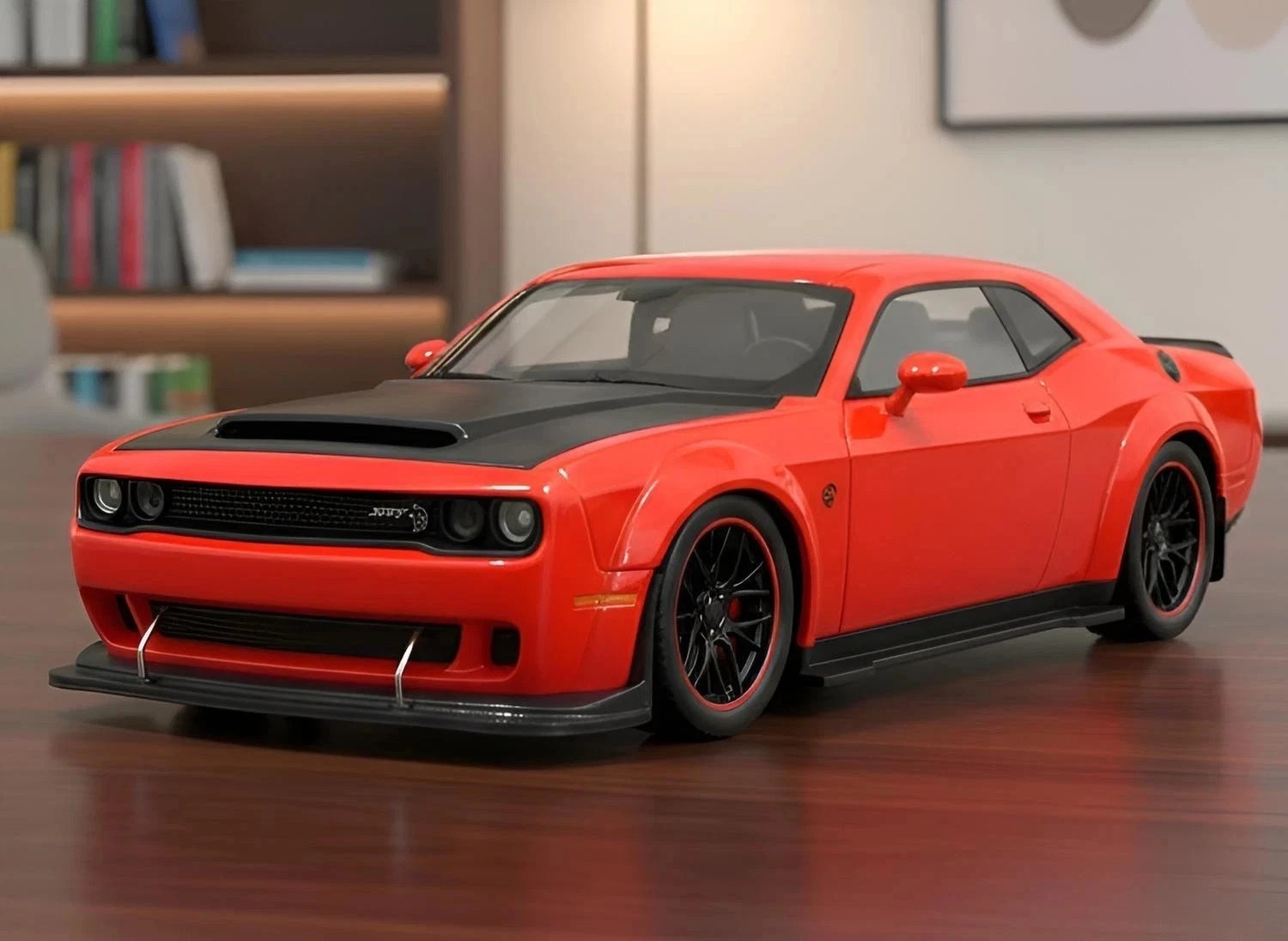 1:32 Ddg SRT Hellcat Redeye Diecast Car Alloy Model – Sound Light Toy Gift