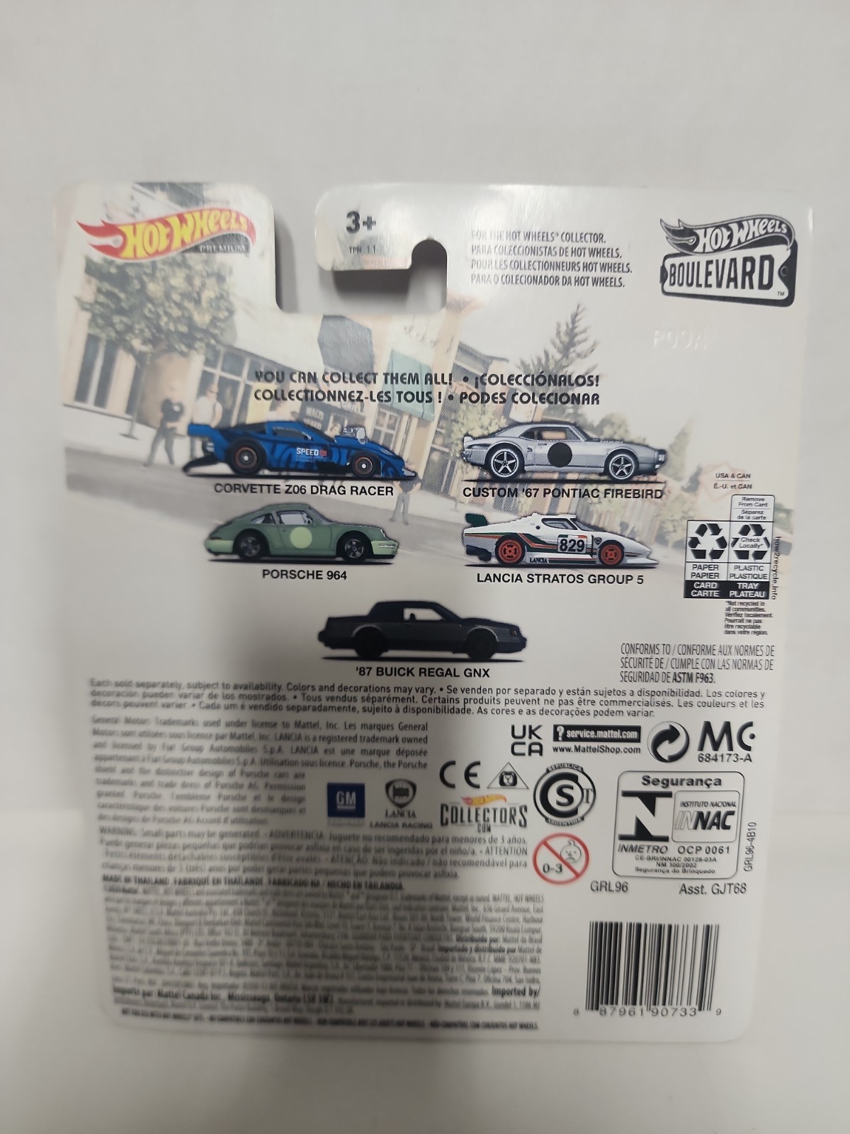 Hot Wheels Boulevard Corvette Z06 Drag Racer Alex Laughlin #26