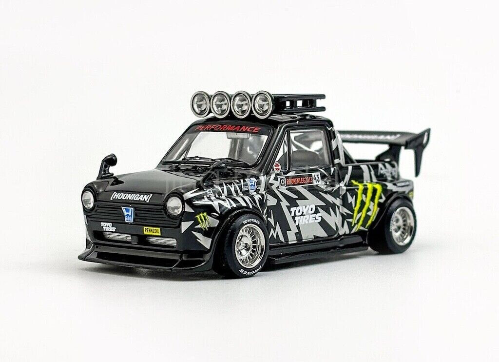 Liberty 1:64 Black N600 Pickup Truck Trailer Sport Model Diecast Metal Car