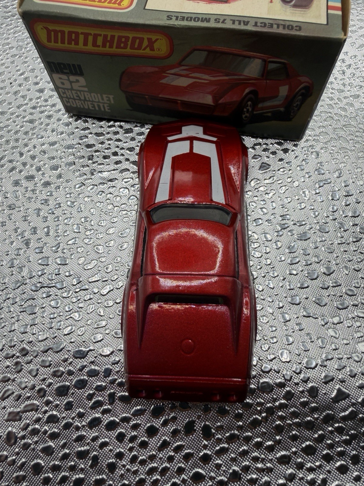 Matchbox Super Fast- Chevrolet Corvette – #62- 1979 Lesney England Pristine!