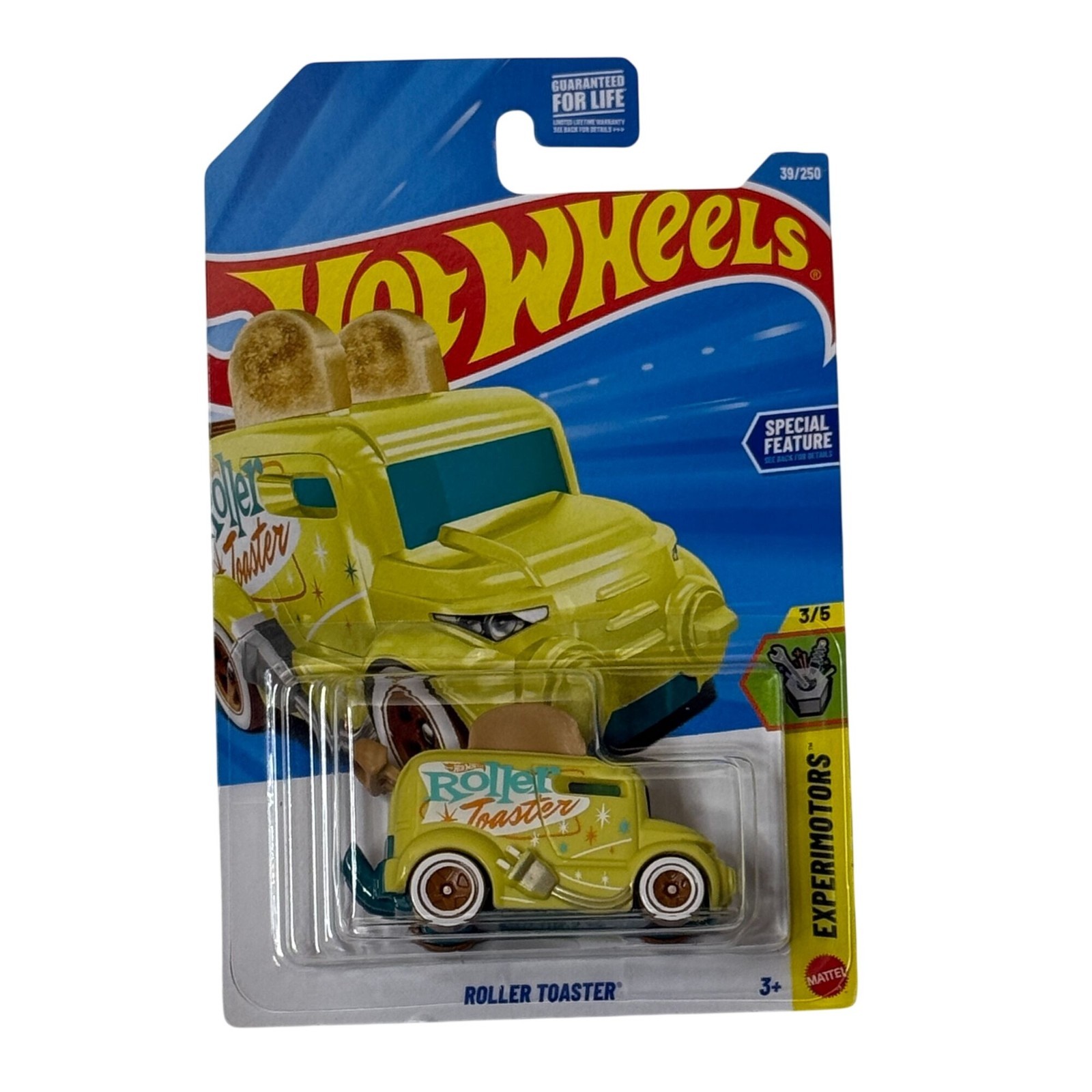 Hot Wheels Roller Toaster HW Experimotors 3/5 NOC