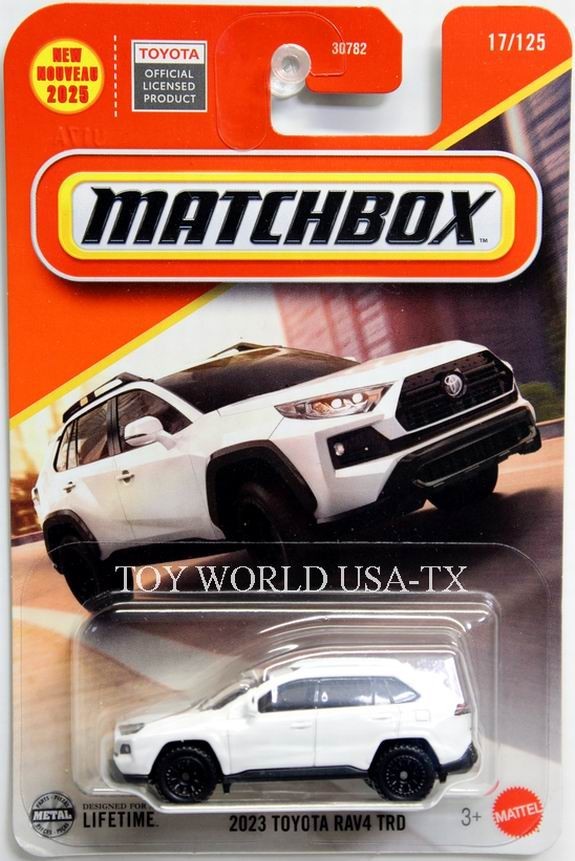 2025 Matchbox #17 MBX City 2023 Toyota RAV4 TRD