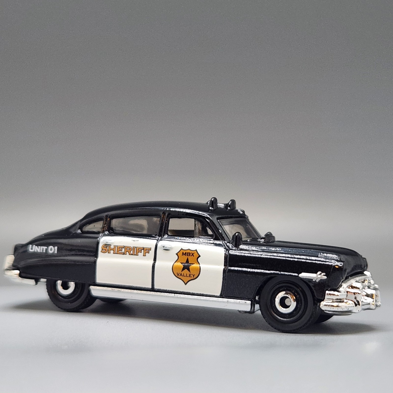 1951 51 Hudson Hornet Police Collectible 1/64 Scale Diecast Model Collector Car