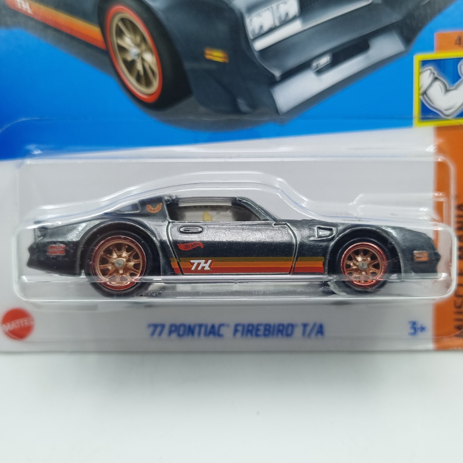 Hot Wheels 2024 Super Treasure Hunt ’77 Pontiac Firebird T/A W/ Protector