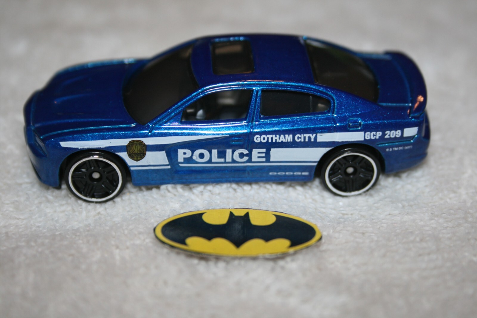 NEW 2023 Hot Wheels Batman 2011 Dodge Charger R/T GCPD Police Blue Gotham city