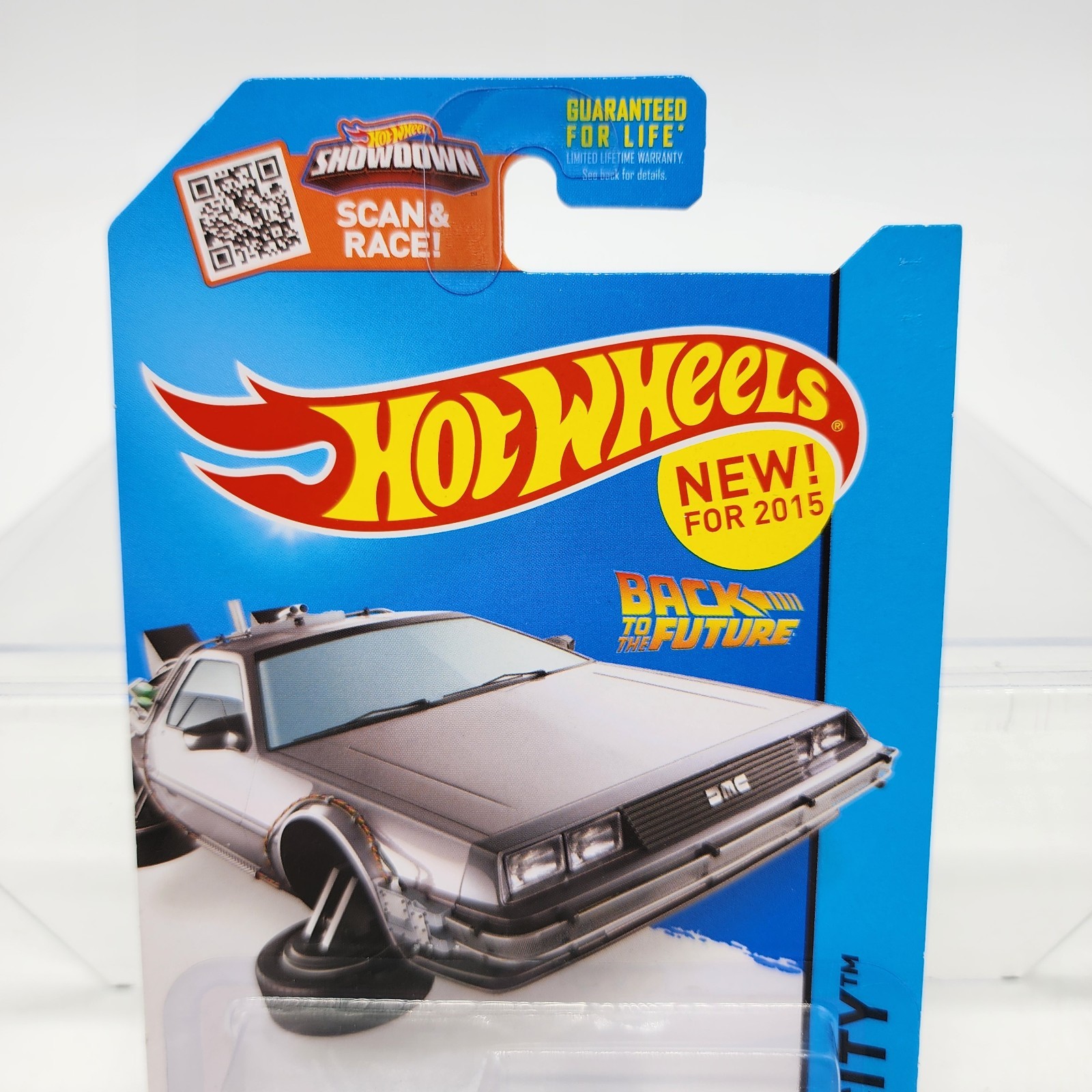 UH Hot Wheels HW City BACK TO THE FUTURE TIME MACHINE HOVER MODE W/Protect READ