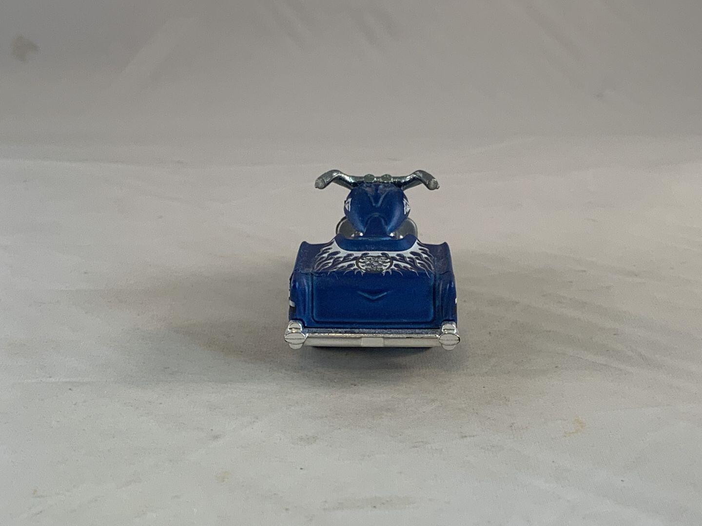 Hot Wheels Boss Hoss Motorcycle 2011 Main Street Blue 5SPs MC5s