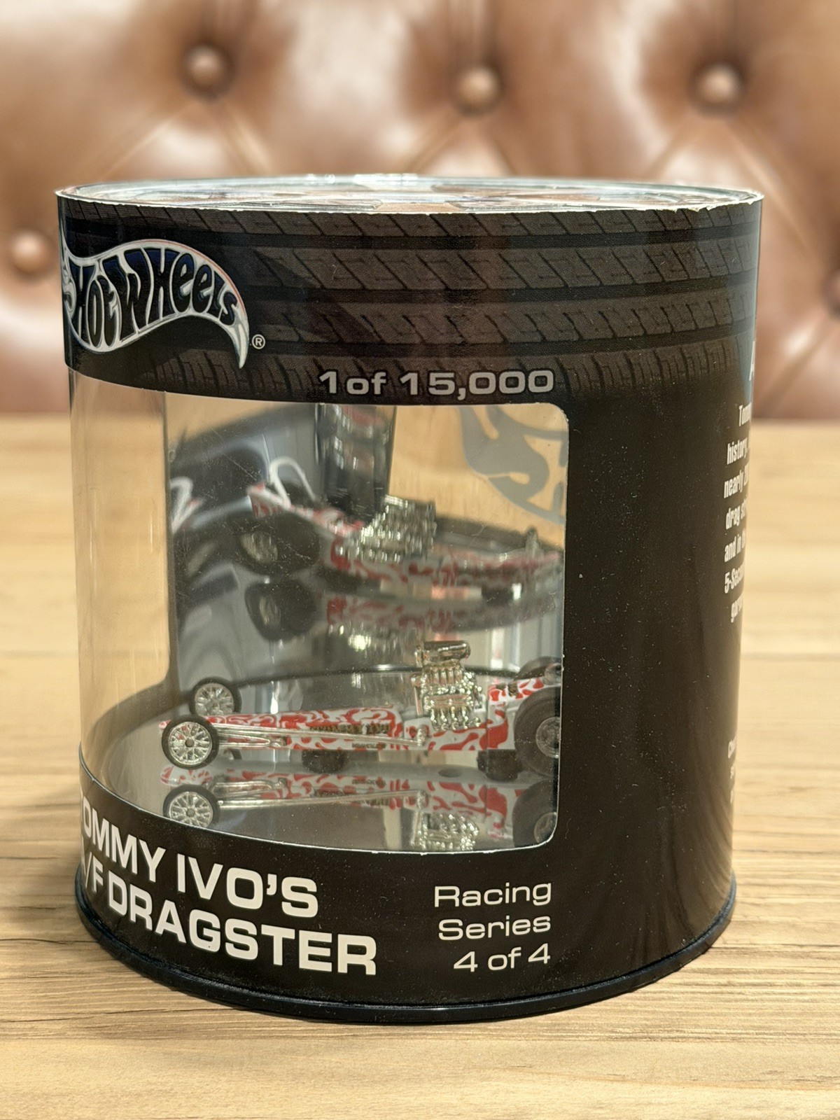 Hot Wheels Tommy Ivo’s AA/F Dragster Oil Can Racing Series Collectible Car Z6