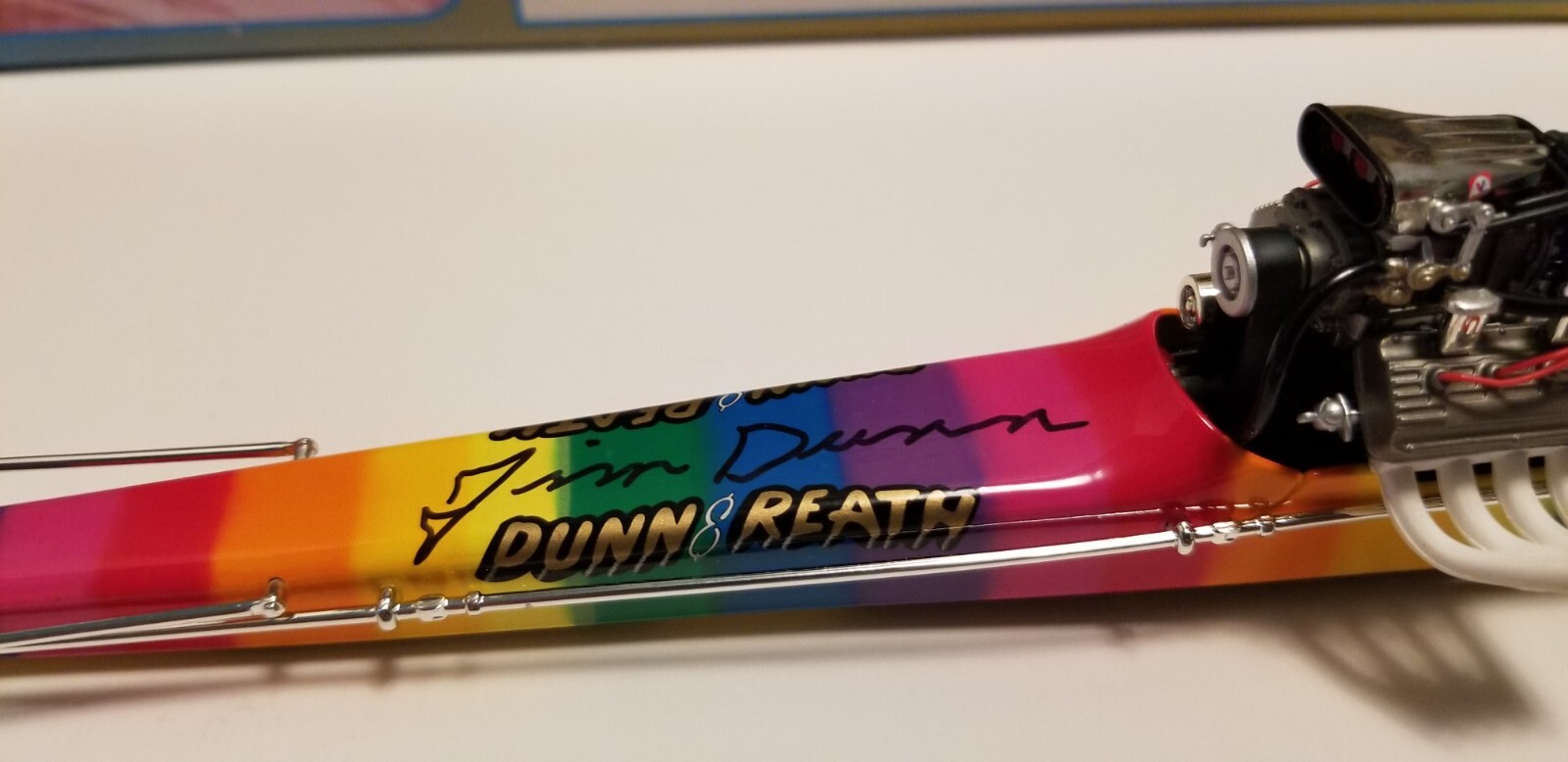 1320 The Fuelers 1:24 Dunn & Reath Dragster “AUTOGRAPHED” By Big Jim Dunn