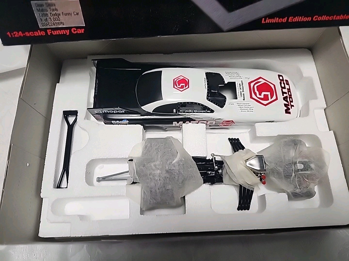 Matco Tools 1:24 Scale Dean Skuza Dodge Funny Car Racing Champions /3000