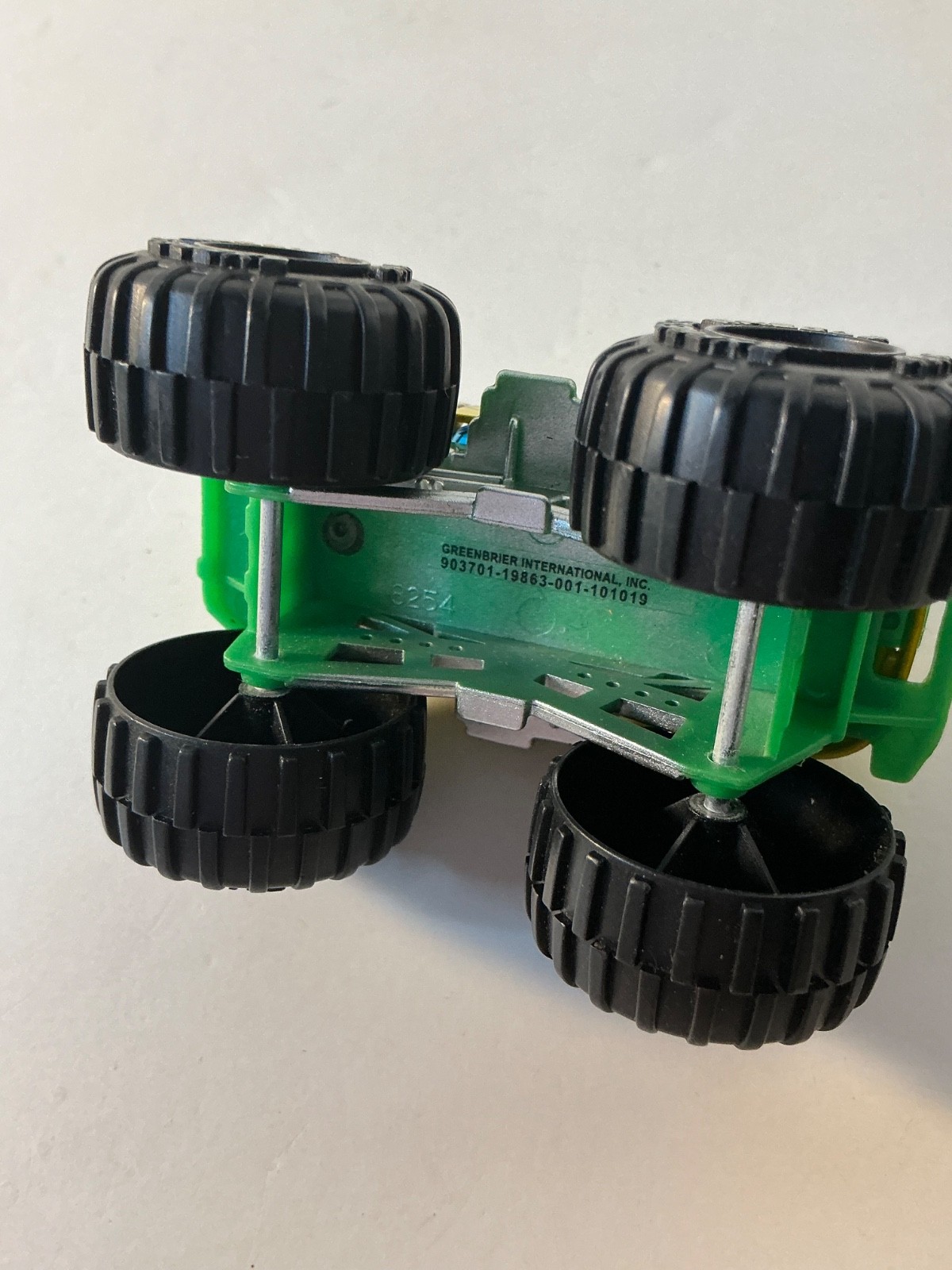Greenbrier brand die-cast metal and plastic toy vehicles