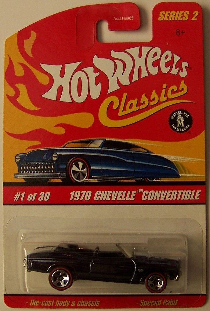2006 Hot Wheels Classic Series 2 #1 ’70 Chevelle Convertible Lot of 5 Diff. | 01