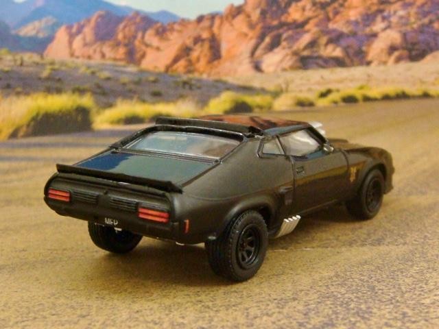 “V8 Interceptor” MAD MAX 1973 Ford Falcon XB GT 5.8L V8 Coupe 1/64 scale Ltd V