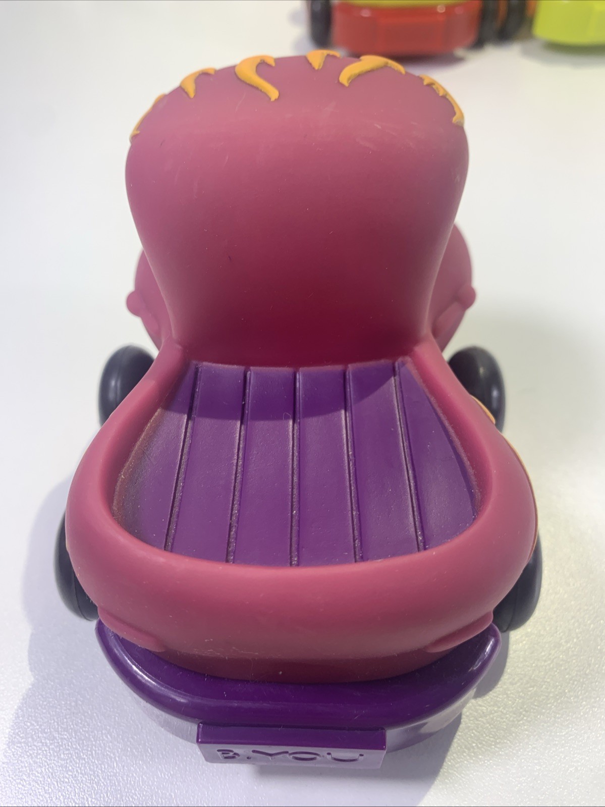 3 BATTAT Parents Pull Back and Go Cars Soft Vinyl