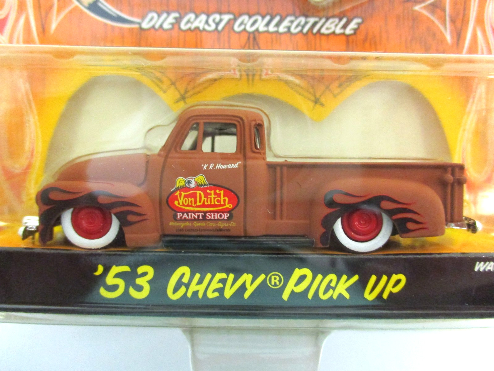 JADA – VON DUTCH – 1953 CHEVROLET 3100 PICKUP TRUCK LOWRIDER – 1/64 DIECAST
