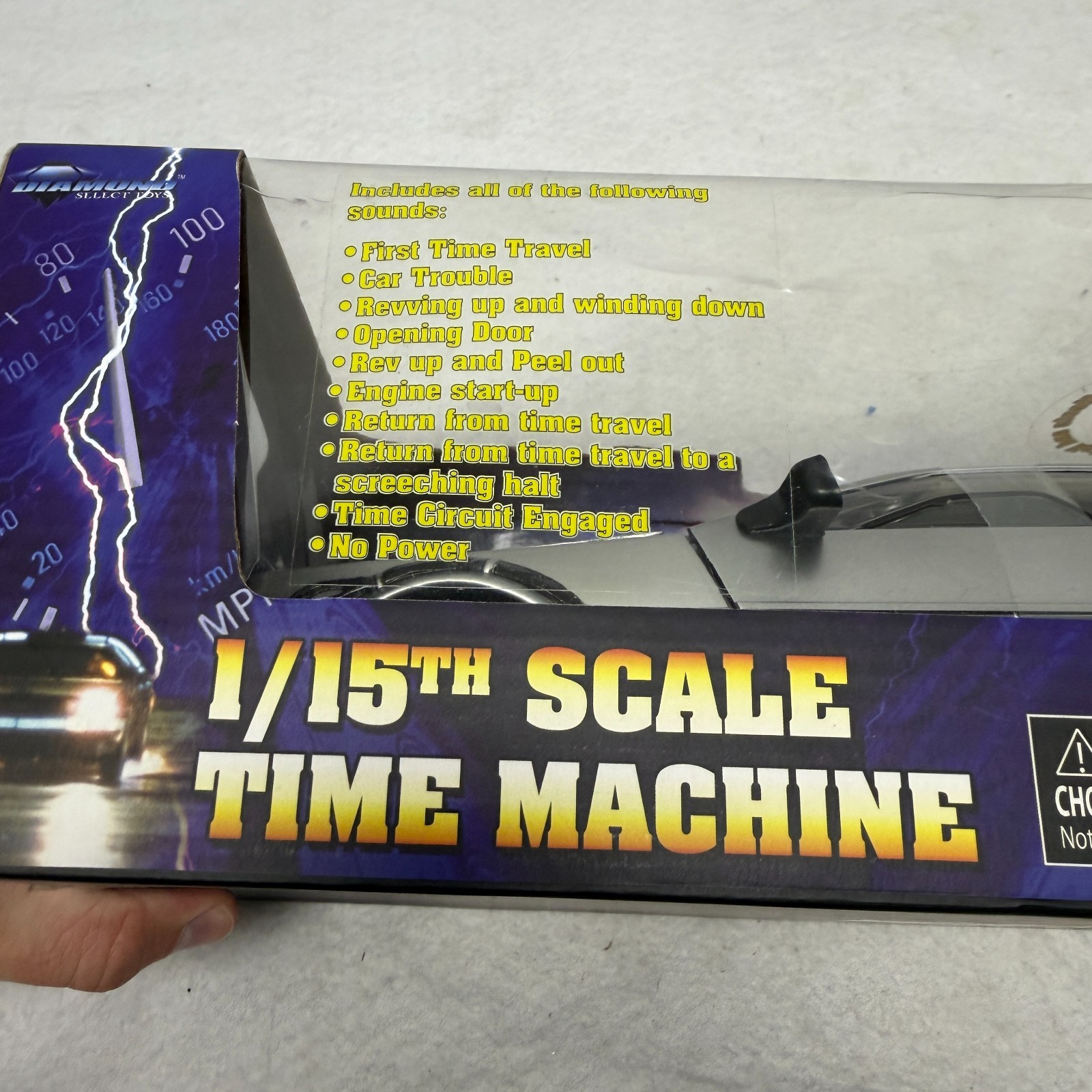Back To The Future II 1/15 Scale Time Machine Delorean L.E. Entertainment Earth