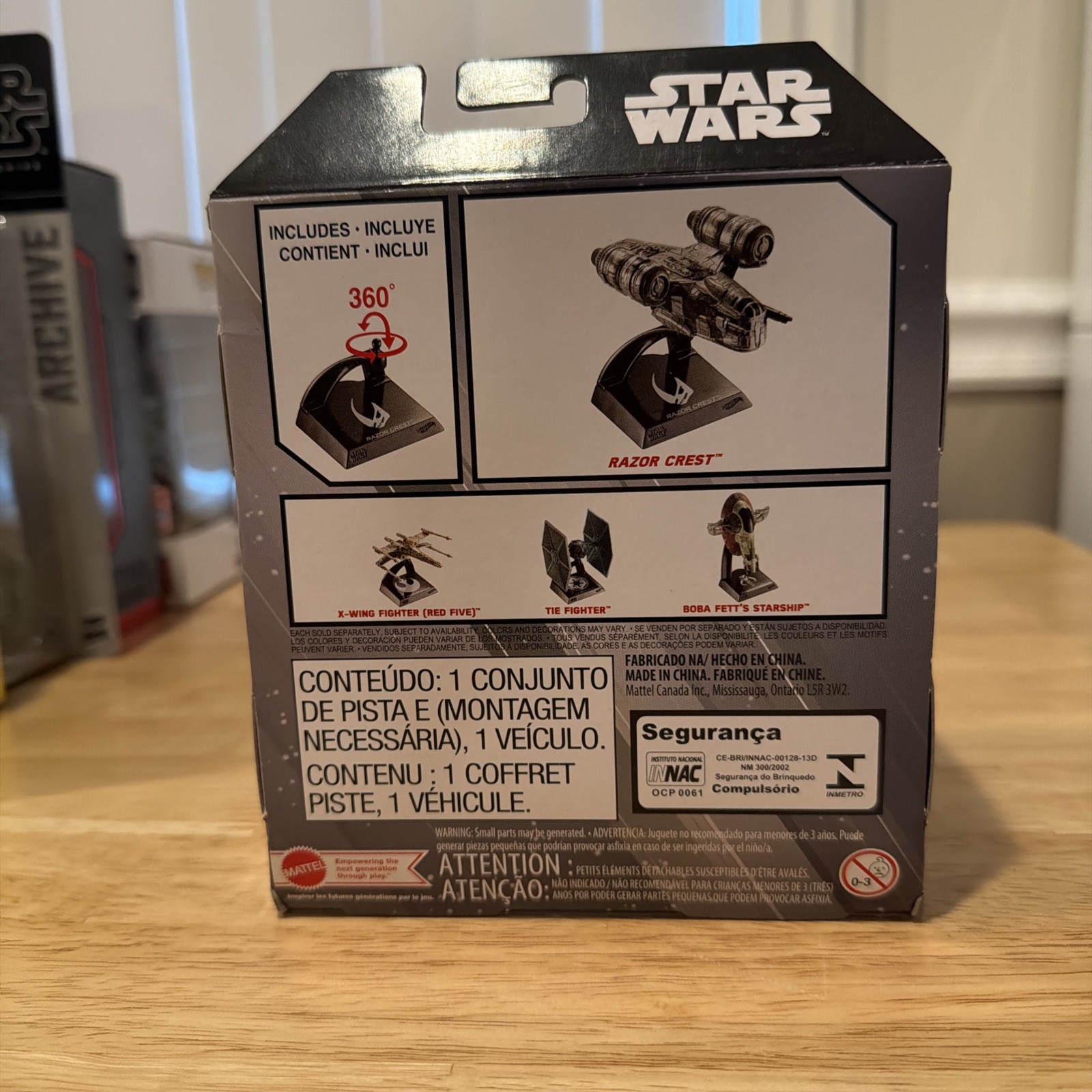 Hot Wheels Star Wars Starships Select Razor Crest Battle Damage Variant 04 Chase
