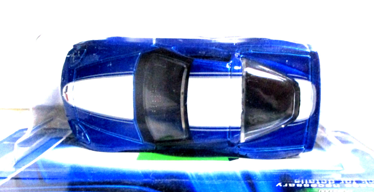2006 Hot Wheels Chevy Corvette C6 In Candy Blue Metallic Painted Rear Lights!