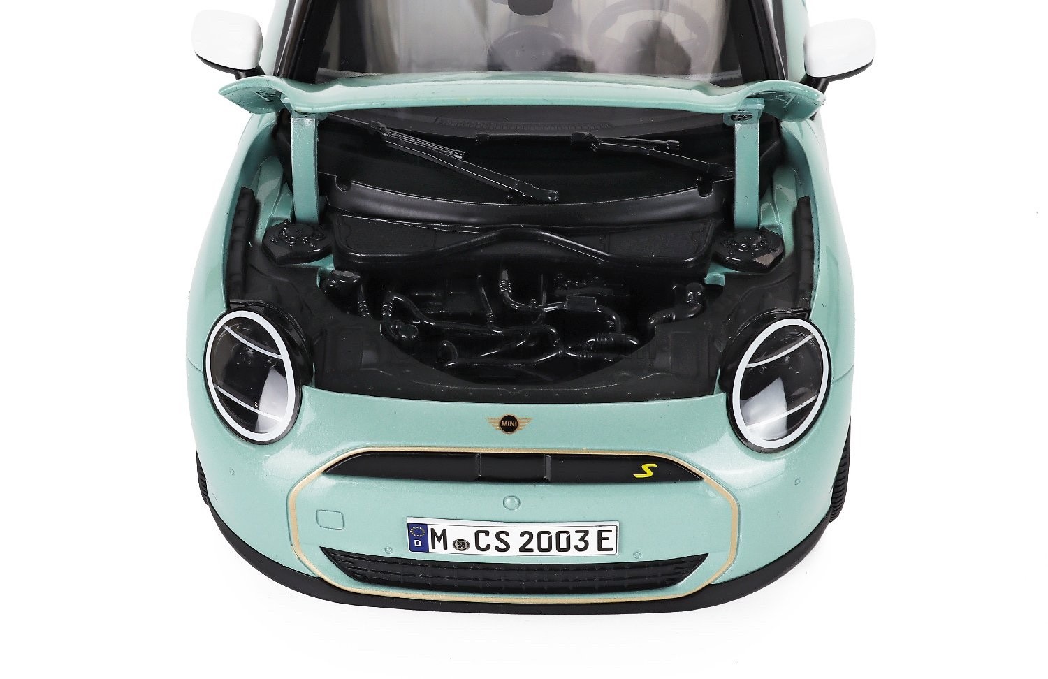 Truescale 1/18 Mini Cooper SE 2023 Ocean Wave Green 80435B5CFC2