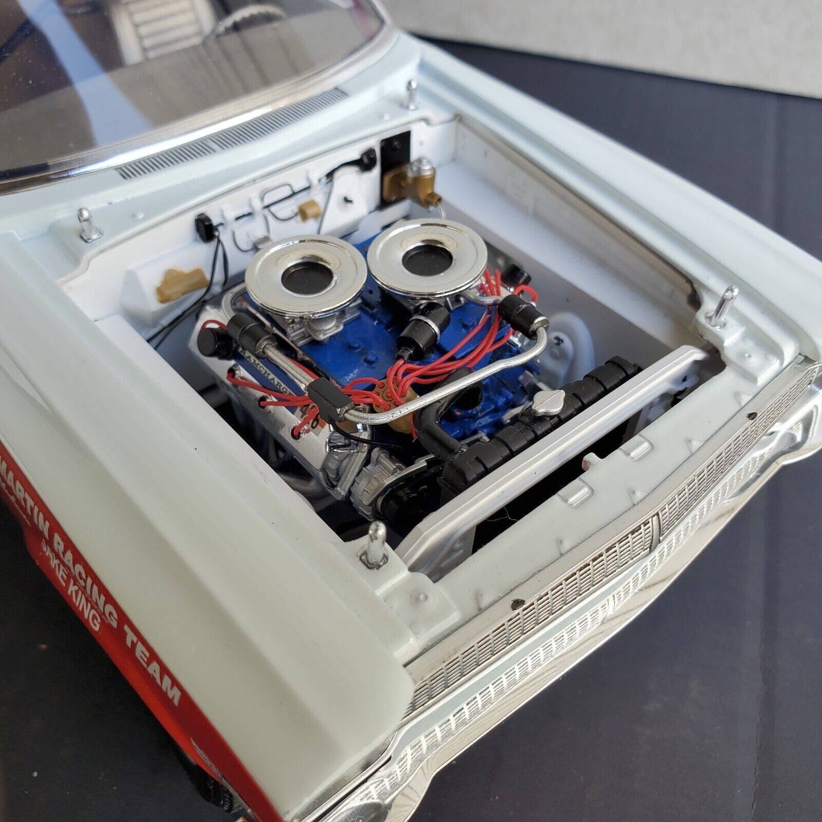 SOX MARTIN 1965 AWB PLYMOUTH BELVEDERE HEMI 1:18 HNRA DRAG RACE CAR ATOMIC ACME