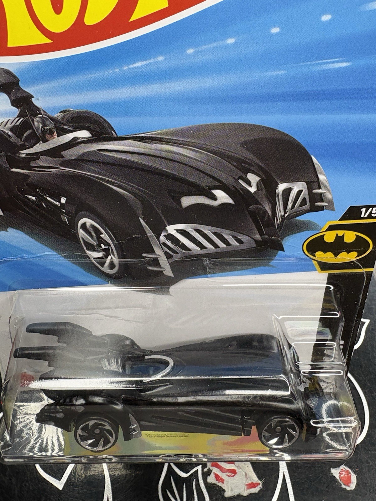 Hot Wheels Batman & Robin Batmobile Hw Batman 2/250