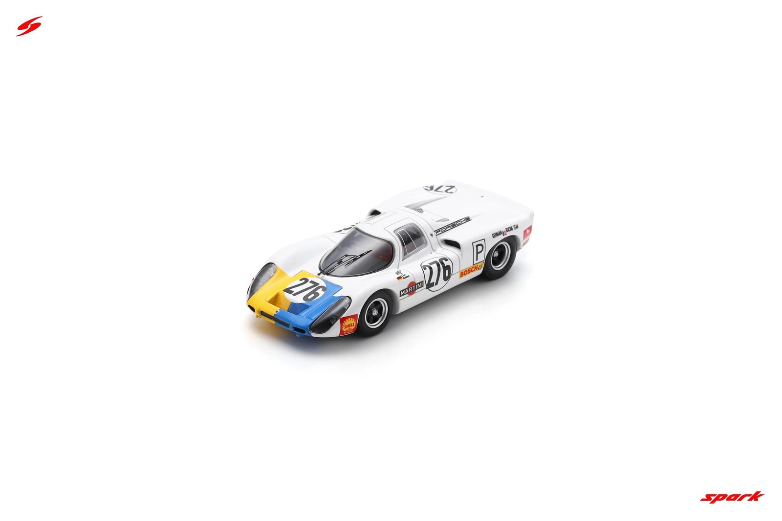 Spark SI039 1/43 Porsche 907 No.276 6th Targa Florio 1969 G. Koch – H-D. Dechent