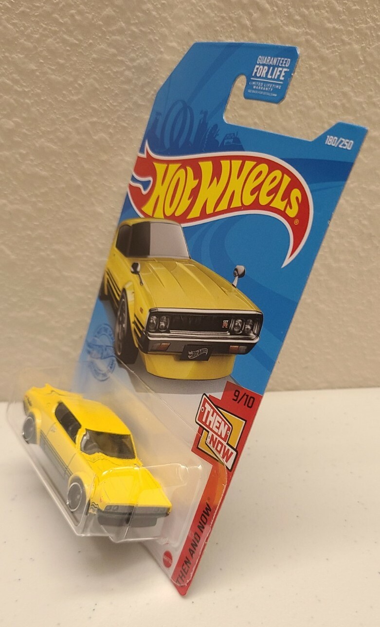 Hotwheels Then and Now – NISSAN SKYLINE 2000 GT-R 1/64 Diecast NEW