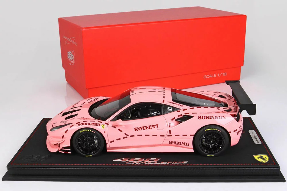 BBR 1/18 Ferrari 488 Challenge Rolex 24H Daytona 2018 Limited 32