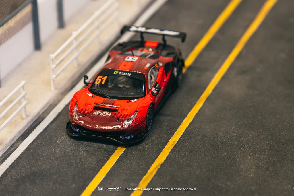 Tarmac Works 1:64 Ferrari 488 GT3 Macau GT Cup 2022 Harmony Racing #51