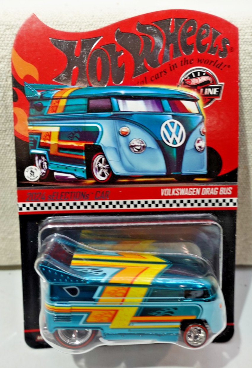 Hot Wheels RLC 2024 Selections Volkswagen Drag Bus 1/64
