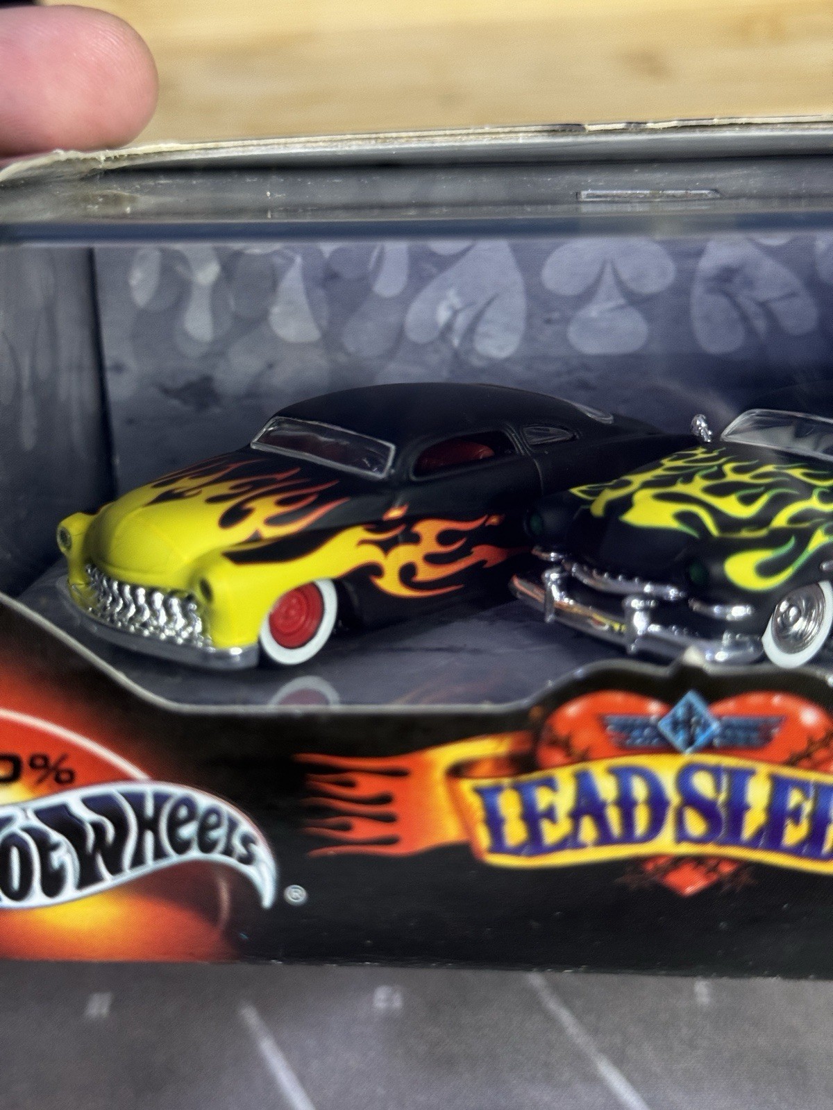 Hot Wheels Hot Rod Series Lead Sledz 1:64 2 cars 1949 Mercury Diecast Unopened