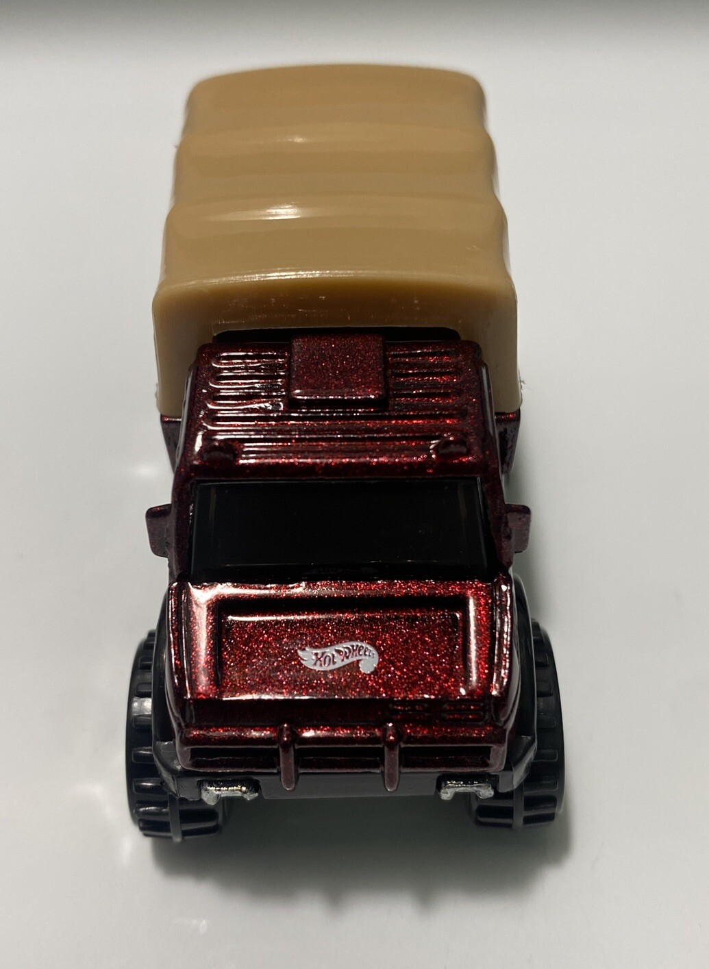 ** 2000 Hot Wheels MERCEDES-BENZ UNIMOG w/ REMOVABLE TOP MINT BLISTER PULL **