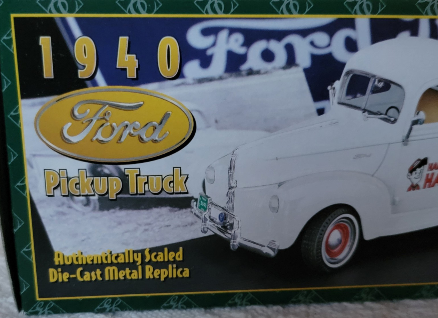 ERTL Collectibles 1940 Ford Pickup Truck Prestige Series Diecast 1/25 Scale 1994