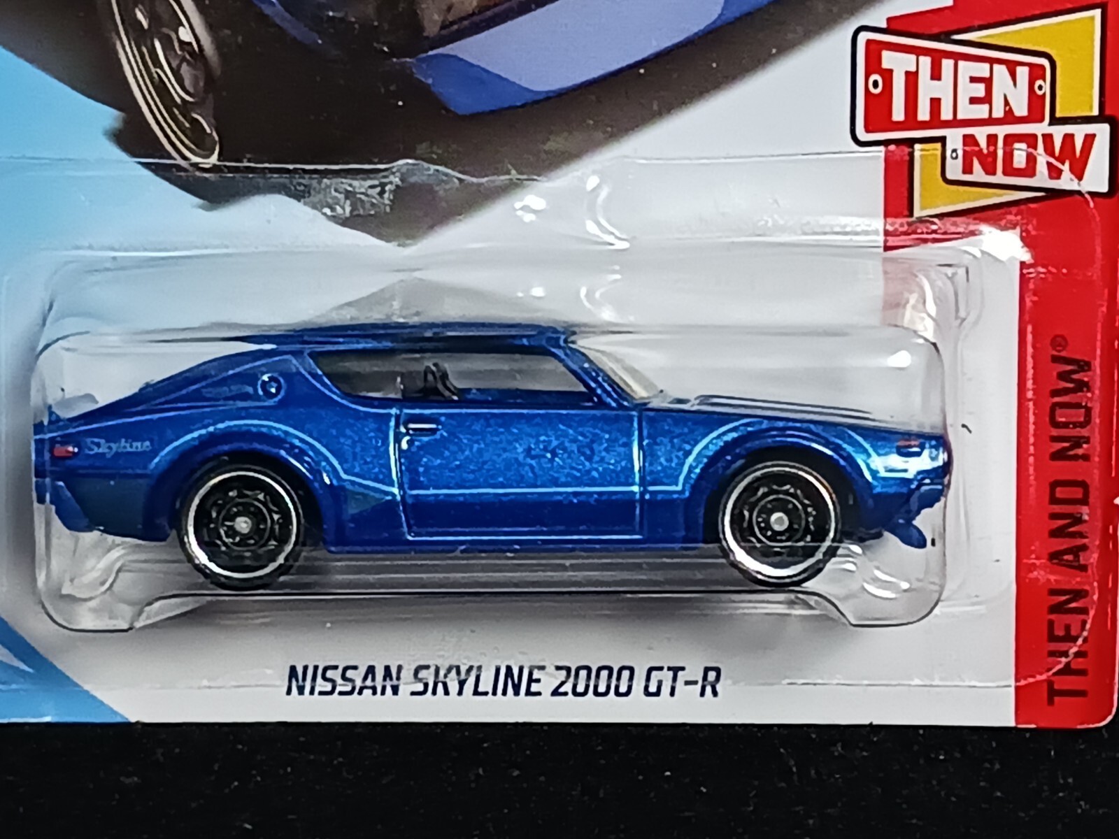 72 Nissan Skyline 2000GT-R, 2017 Then and Now 1/10, FJX88 118/365. Blue