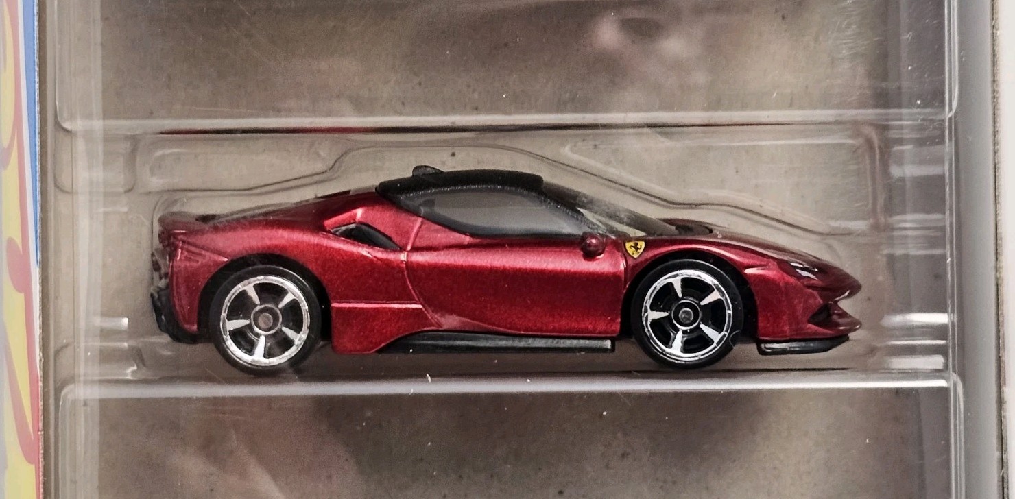 Hot Wheels Ferrari 5-Pack Dino 206 GT SF90 Stradale F40 365 GTB4C 12Cilindri
