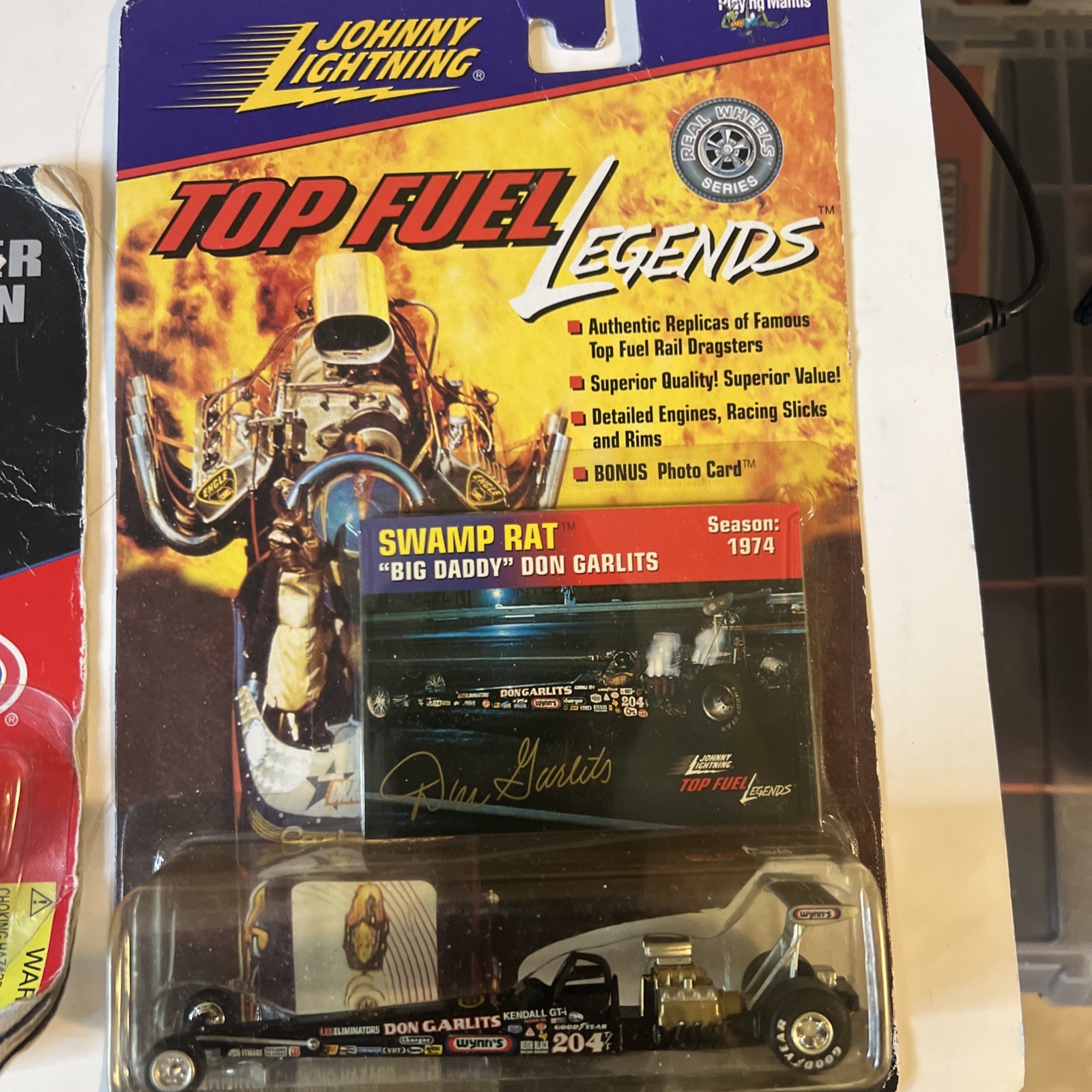 Johnny Lightning Top Fuel Legends Swamp Rat Big Daddy Don Garlits 1974 Dragster