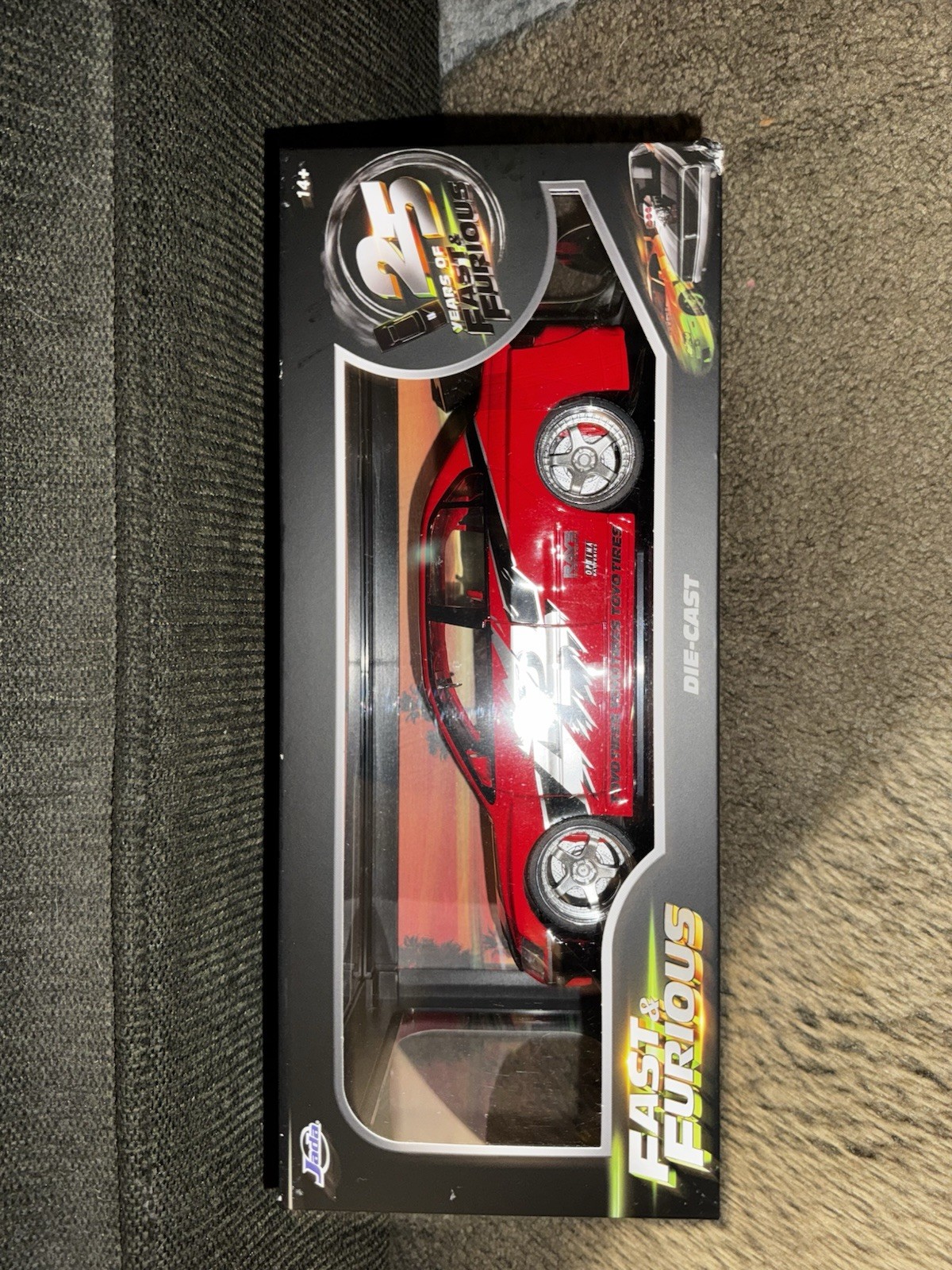 JADA 1:18 FAST & FURIOUS 25th Anniversary 3 Unit Lot Supra Grand National Lancer