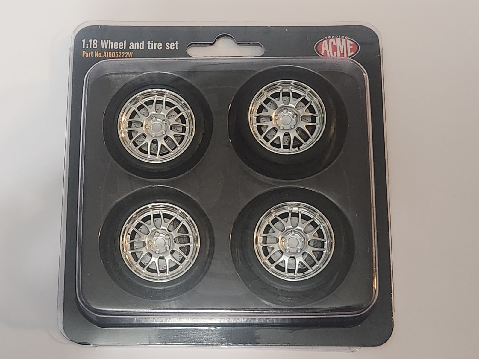 1/18 ACME Street Fighter 18″ Wheel & Tire Set-A1805222W