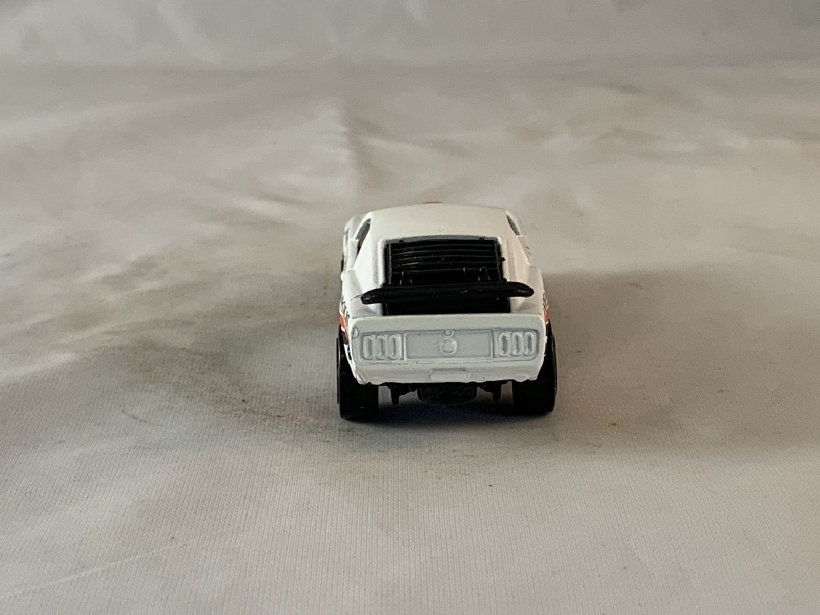 Hot Wheels 1970 Ford Mustang Mach 1 2011 Main Street Kmart Color White 5SPs