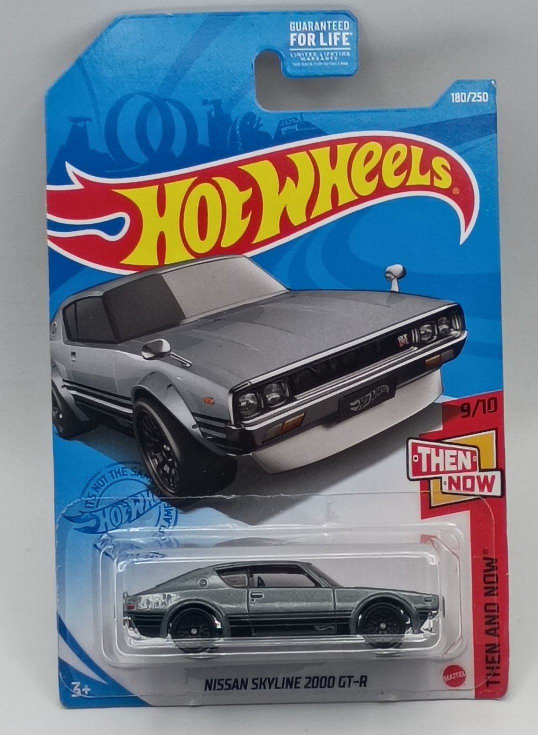2021 Hot Wheels THEN AND NOW #9/10 NISSAN SKYLINE 2000 GT-R collector #180/250