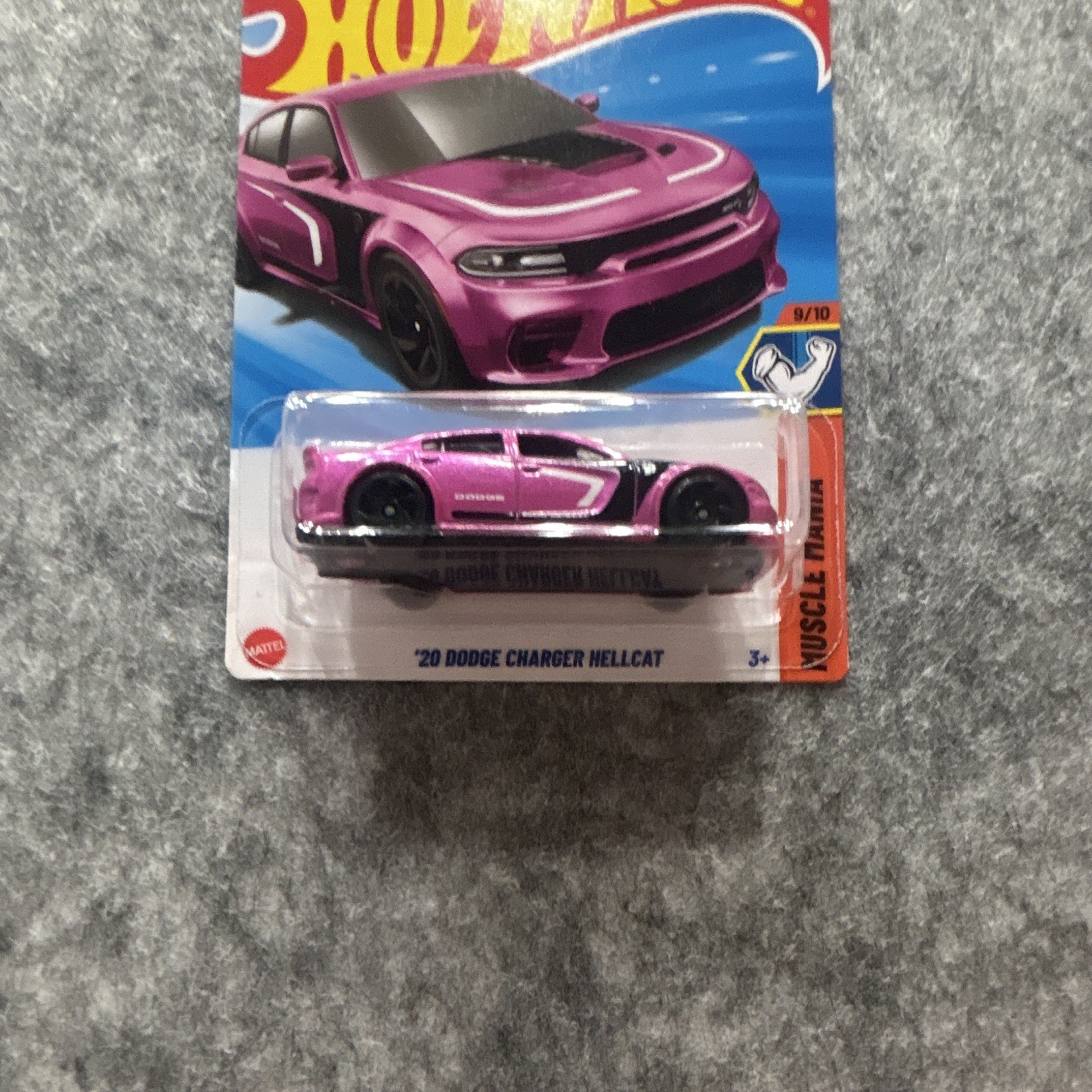 Hot Wheels 1:64 2020 Dodge Charger Hellcat Muscle Mania Pink Diecast Unopened
