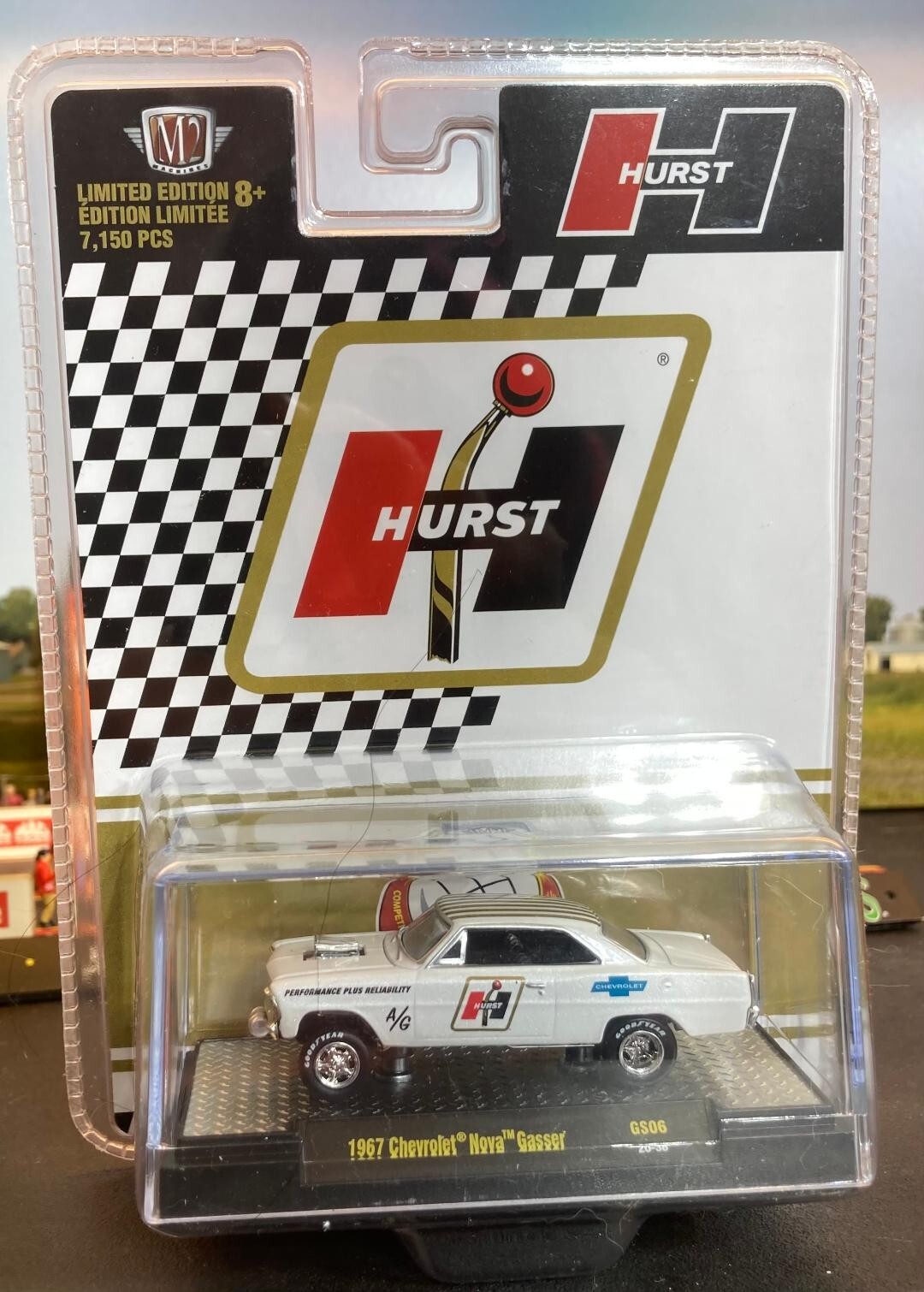 1967 CHEVY NOVA A/GAS BLOWN & INJECTED GASSER HURST NHRA DRAG RACING MIP