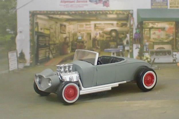 George Barris 1929 Ford Model-A Flathead V8 Emperor Roadster 1/64 Scale Ltd Ed K