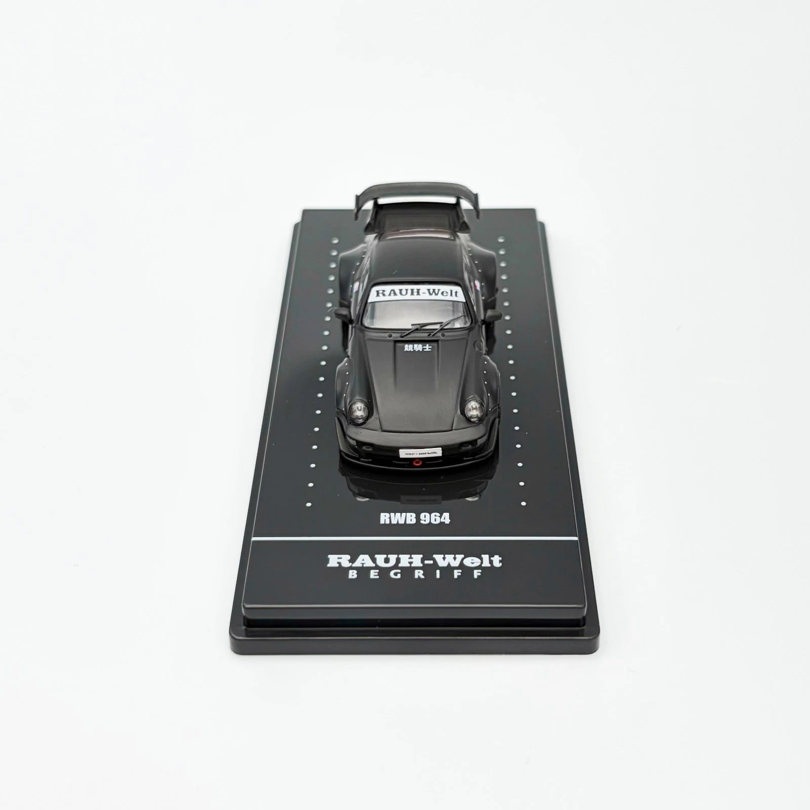 2026 INNO64 Black Matt Matte PORSCHE 964 RWB Darth Vader Item #IN64-RWB964-BM