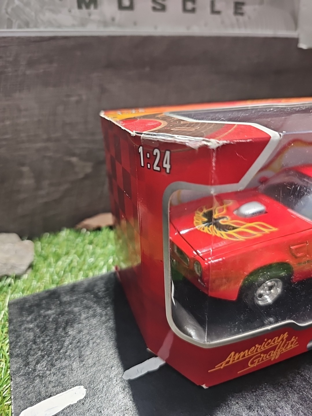 Motor Max American Graffiti 1973 Pontiac Firebird Trans Am 1:24 Scale Diecast