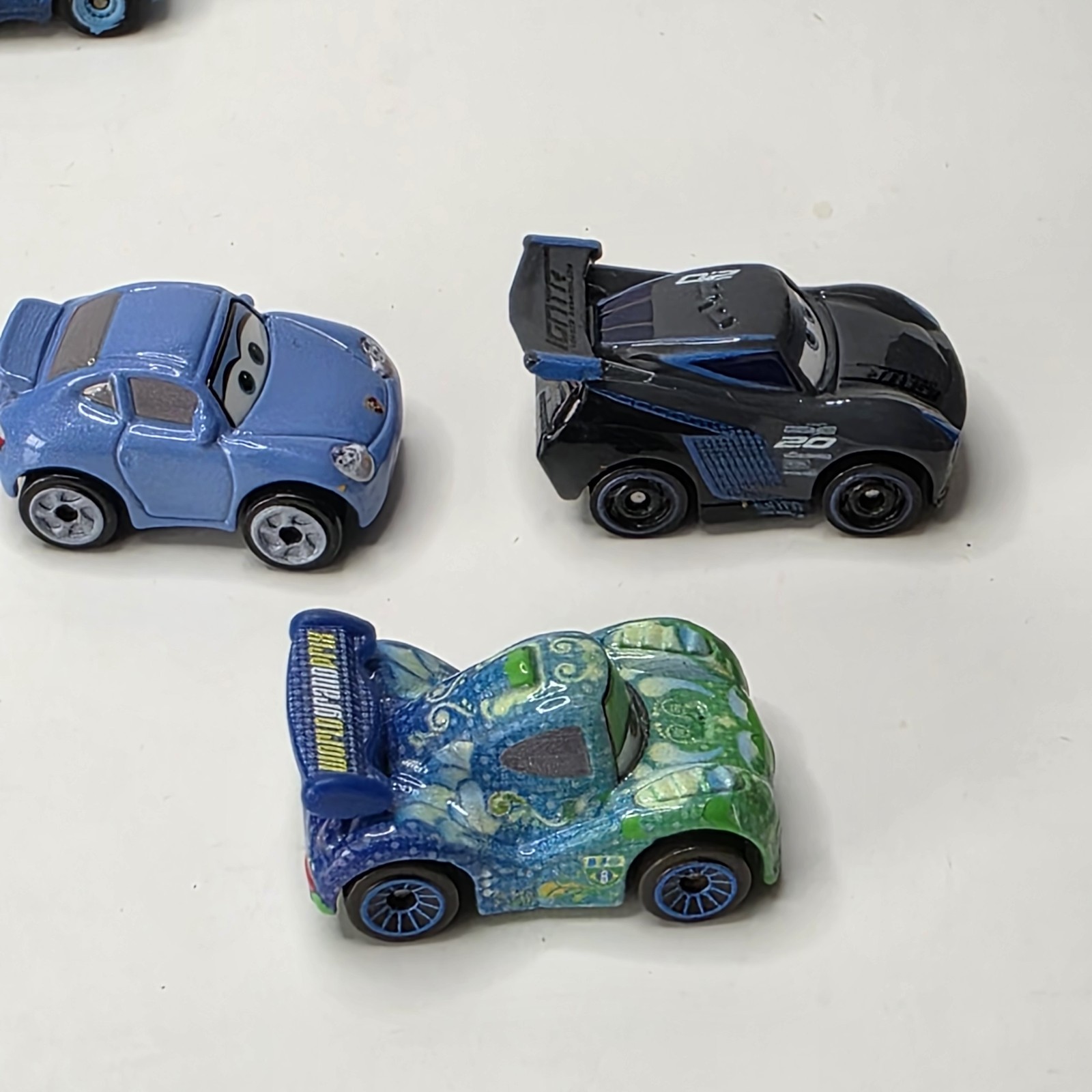 Disney Pixar Cars Mini Racers Diecast Mattel Lot of 15 Shu Todoroki Blind Spot