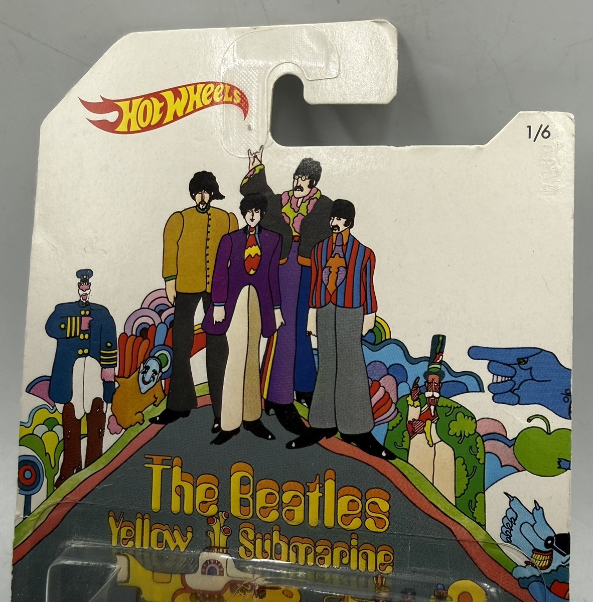 MATTEL HOT WHEELS – BEATLES YELLOW SUBMARINE ASSORTED (CP2022681)