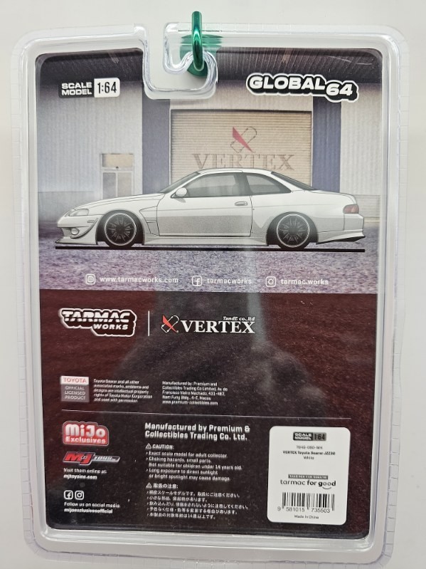 Vertex Toyota Soarer JZZ30 – 2026 Tarmac Works – MIJO Exclusive, White